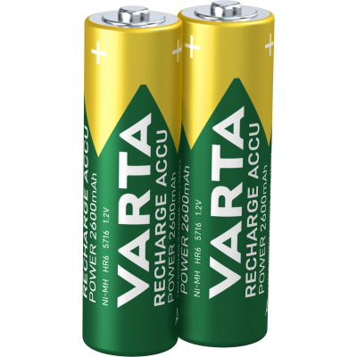 VARTA AKUMULATORY R6 2600 mAh RECHARGE ACCU POWER 2szt