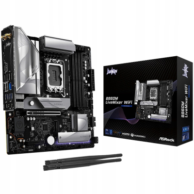 ASROCK B860 LiveMixer WiFi ATX LGA1851 DDR5