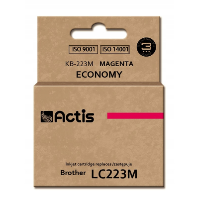 Tusz ACTIS KB-223M (zamiennik Brother LC223M; Stan