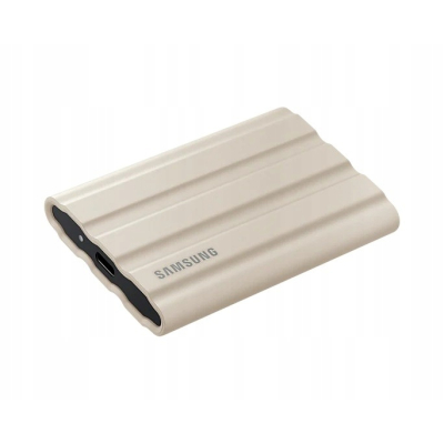 SAMSUNG Dysk SSD T7 Shield 1TB USB 3.2, beżowy
