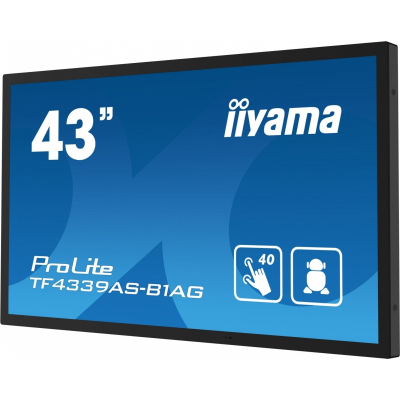 IIYAMA Monitor 43 cale TF4339AS-B1AG IPS 4K HDMI DP RJ45 ANDROID 24/7