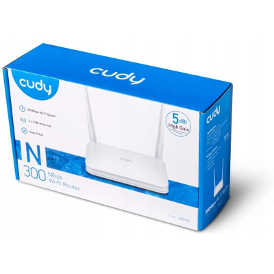 CUDY Router WiFi WR300 N300 4xLAN 1xWAN Sklep KOZIENICE RADOM