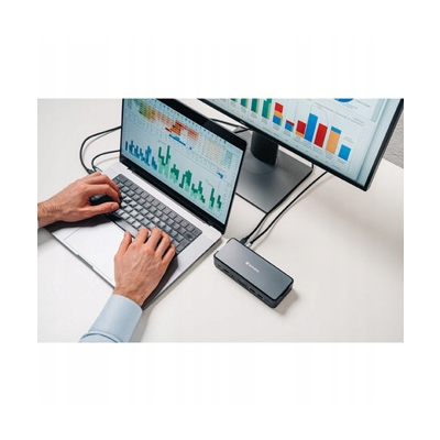 Verbatim Stacja dokująca USB-C Pro 15-port HDMI RJ45 microSD USB-A USB-C