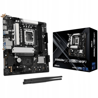 ASROCK B860M-X GEN5 WIFI mATX LGA1851 DDR5