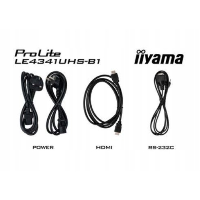 IIYAMA Monitor wielkoformat. 43 cale LE4341UHS-B1 IPS 4K 18/7 LAN USB HDMI Sklep KOZIENICE RADOM
