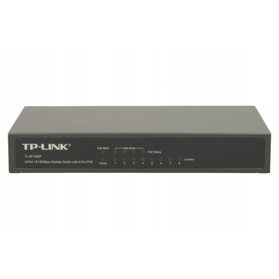 TP-LINK SF1008P switch 8x10/100 PoE Desktop