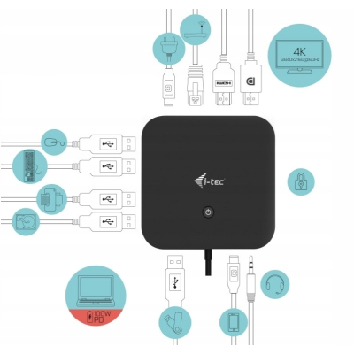 I-TEC Stacja dokująca USB-C HDMI 100W