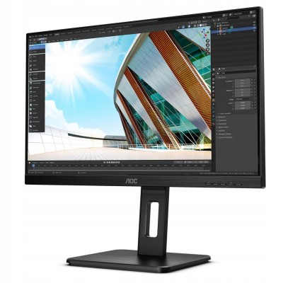 AOC Monitor Q24P2Q 23.8 IPS HDMI DP USB Pivot