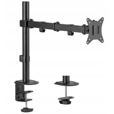 Maclean Uchwyt biurkowy do monitora LCD 17-32" podwójne ramię MC-753N