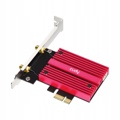CUDY Karta sieciowa WE9300S PCI-E WiFi 7 SKLEP KOZIENICE RADOM