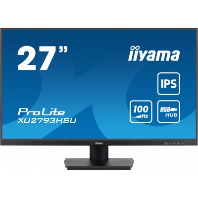 IIYAMA Monitor Prolite XU2793HSU-B6 27 cali IPS HDMI 1920 x 1080 DP 2x2W USB FHD 100Hz Sklep KOZIENICE RADOM