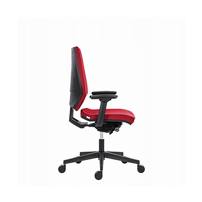 Powerton ERGO SIMA Ergonomiczny fotel biurowy, Czerwony