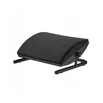Powerton ERGO ULUNA Podstawa podnóżek ergonomiczny, czarny