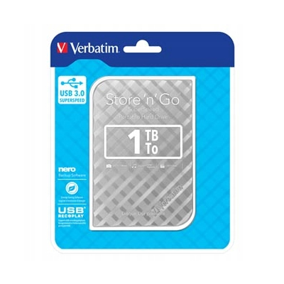 Verbatim zewnętrzny dysk twardy Store N Go 2.5" USB 3.0 (3.2 Gen 1), 1TB,
