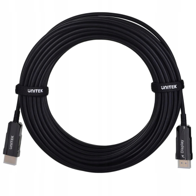 Unitek Kabel optyczny HDMI 2.0 AOC 4K 60Hz 15 m