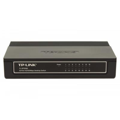 TP-LINK SF1016D switch L2 16x10/100 Desktop