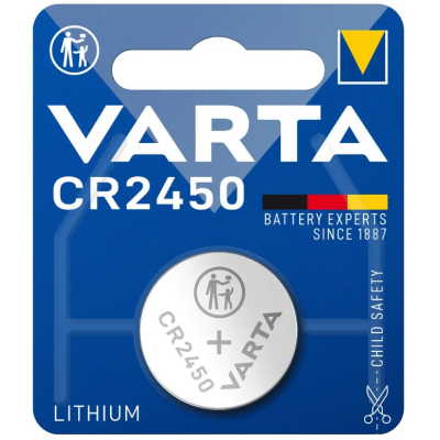 VARTA BATERIA LITOWA 3V CR2450 1szt