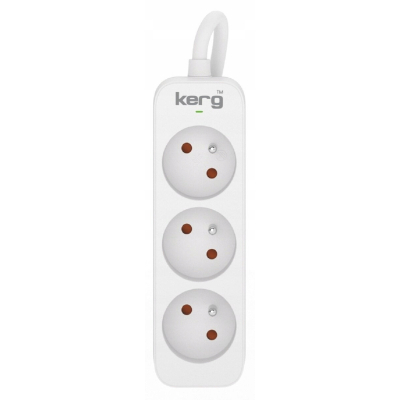 Przedłużacz KERG bez wyłącznika-1,5m-16A-H05VV-F