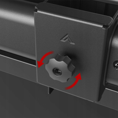 Maclean Uchwyt sufitowy dla dwóch TV 2x40kg 34-60