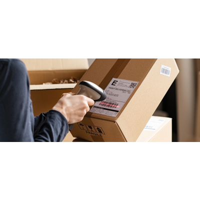 Qoltec Drukarka etykiet kurierskich termiczna LTP-0243 203dpi USB LAN 50243 SKLEP KOZIENICE RADOM