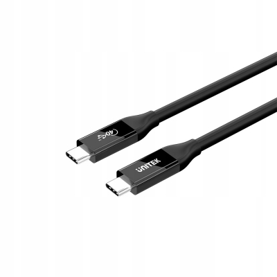 Kabel Unitek USB typ C - USB typ C 2 m czarny