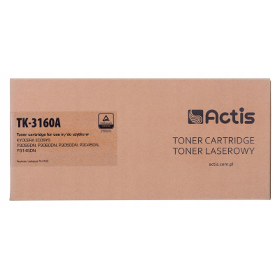 Toner Actis TK-3160A (zamiennik Kyocera TK-3160