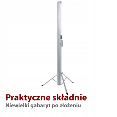 EKRAN RĘCZNY NA STATYWIE 4:3 100