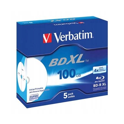 Verbatim BD-R XL, Hard Coat, jewel box, 43789, 4x, 5 szt., do archiwizacjih