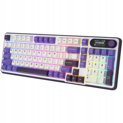 ROYAL KLUDGE RK-S98 Blackberry Mousse Gaming Keyboard Beige switch