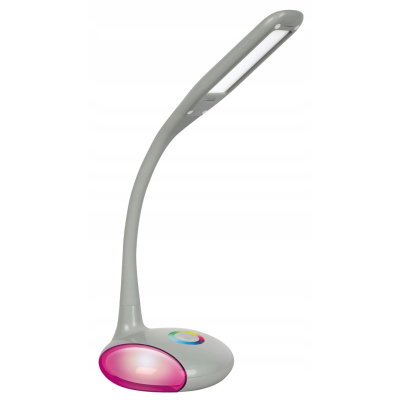 lampka na biurko LED Activejet VENUS RGB szara