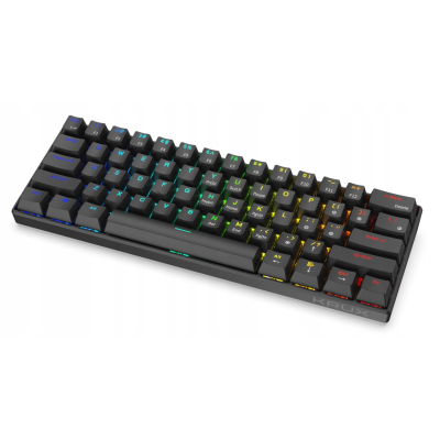 Klawiatura bezp mech Krux Neo PRO RGB GATERON RED