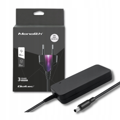 Qoltec Zasilacz do Asus 135W 20V 6.75A 5.5*2.5 +kabel zasilający