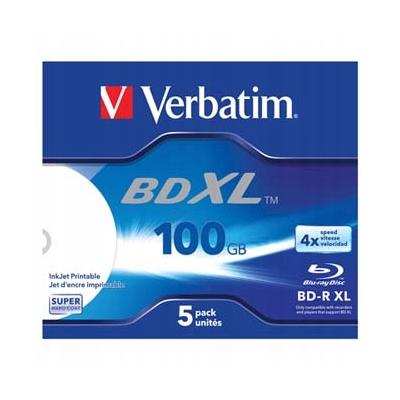 Verbatim BD-R XL, Hard Coat, jewel box, 43789, 4x, 5 szt., do archiwizacjih