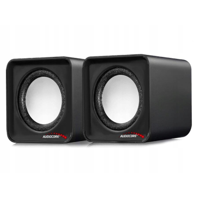 Zestaw głośników 2.0 Audiocore AC870B 6 W czarny