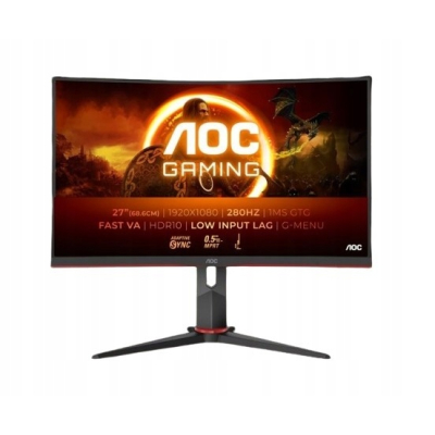 AOC Monitor C27G2Z3 27 cali Zakrzywiony Fast VA 280Hz