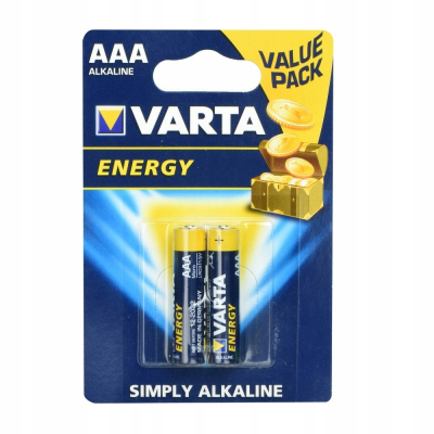 VARTA BATERIE ALKALICZNE R3 (AAA) ENERGY 2szt
