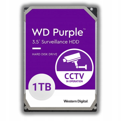 WESTERN DIGITAL Dysk Purple 1TB 3.5 cala WD11PURZ