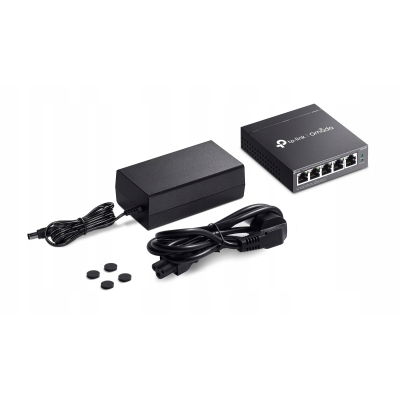 TP-LINK Przełącznik ES205GP Omada 5-Port Gigabit Easy 4-Port PoE+