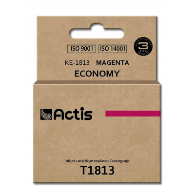 Tusz ACTIS KE-1813 Epson T1813; Standard;czerwony