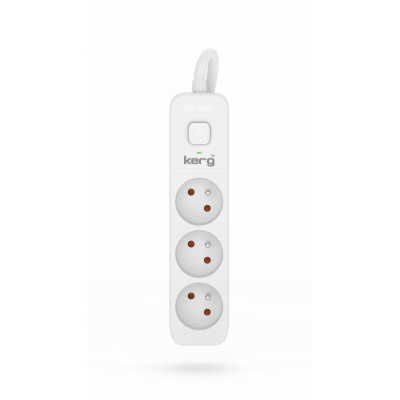 Przedłużacz KERG z wyłącznikiem-5m-16A-H05VV-F