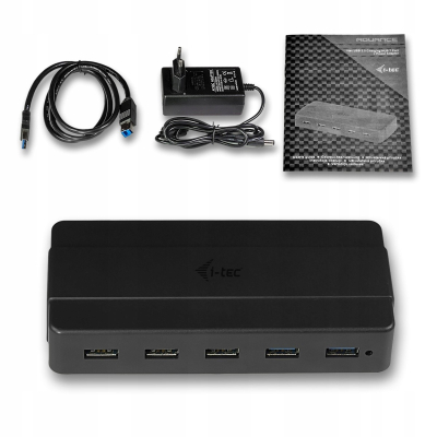 I-TEC USB 3.0 Charging HUB 7 port z zasilaczem