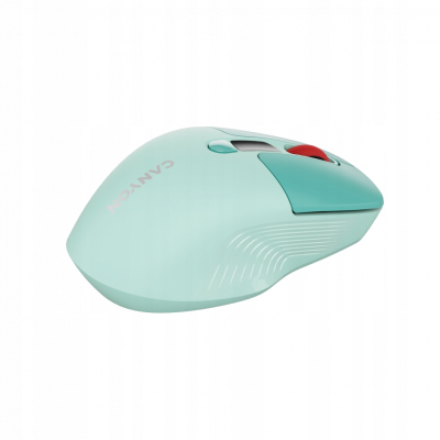 CANYON Mysz bezprzewodowa MW-26 LCD Cicha Dwa Tryby Zielona