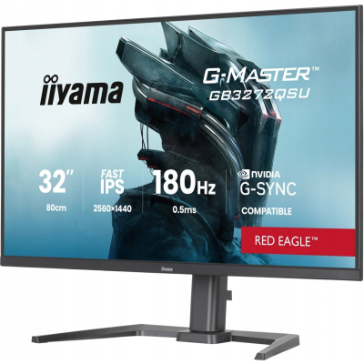 Monitor iiyama 32 cala G-MASTER GB3261UHSCP-B1 4K VA 144Hz 2xHDMI DP USB-C