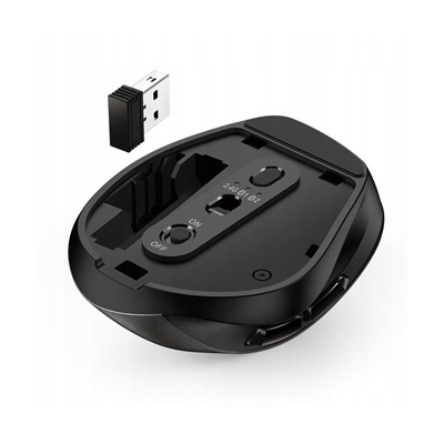 Genius Ergo 9000S Mysz bezprzewodowa, czarna, 2400DPI