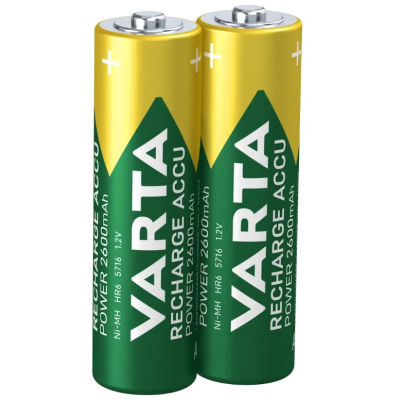VARTA AKUMULATORY R6 2600 mAh RECHARGE ACCU POWER 2szt