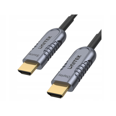 Unitek kabel optyczny HDMI 2.1 AOC 8K 120Hz 60 m