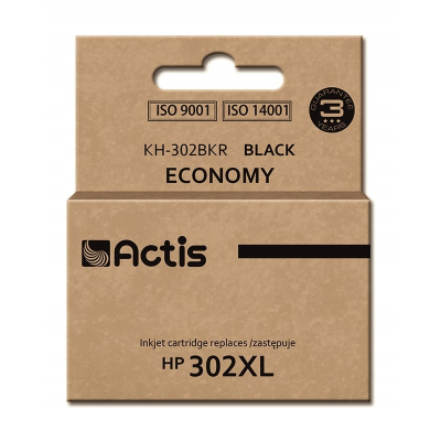 Tusz ACTIS KH-302BKR (zamiennik HP 302XL F6U68AE;
