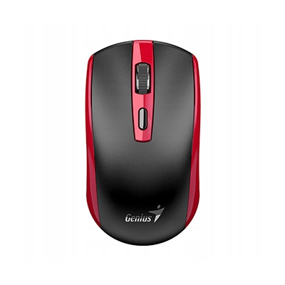 Genius ECO-8150 Mysz bezprzewodowa, czarno-czerwona, 1200DPI
