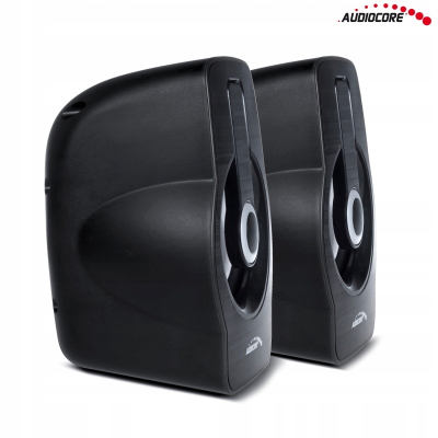 Głośniki komputerowe Audiocore 6W USB Black AC855 B