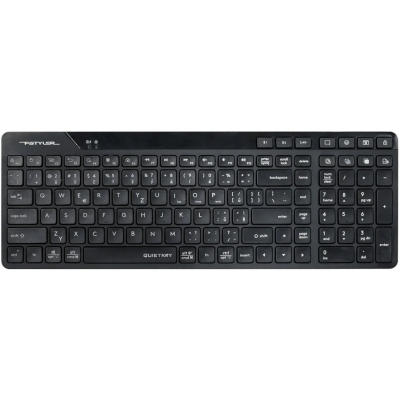 Klawiatura membranowa A4TECH FStyler FBK27CAS czarna 2.4GHz+BT Silent SKLEP KOZIENICE RADOM
